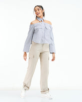 Simple Rich Look Cargo Pant